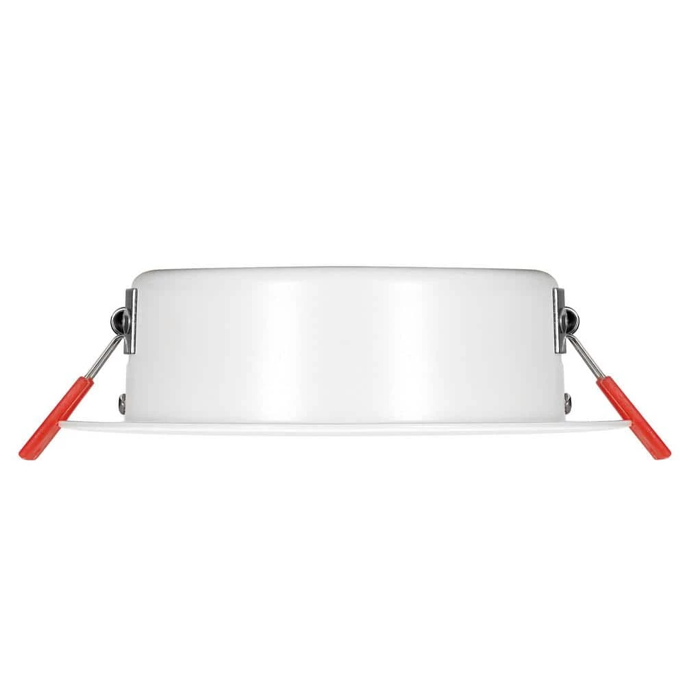 Slimline 4 in. White Integrated LED Recessed Kit (4-Pack) by Globe Electric 3 Slimline 4 in. White Integrated LED Recessed Kit (4-Pack) by Globe Electric - Image 3