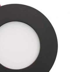 3 in. Oil Rubbed Bronze Ultra Slim Integrated LED Recessed Lighting Kit by Globe Electric -Deals Globe Electric Store globe electric recessed lighting kits 91224 44 1000