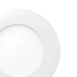 Ultra Slim Designer Series 4 in. White Integrated LED Recessed Kit (4-Pack) by Globe Electric -Deals Globe Electric Store globe electric recessed lighting kits 91260 c3 1000