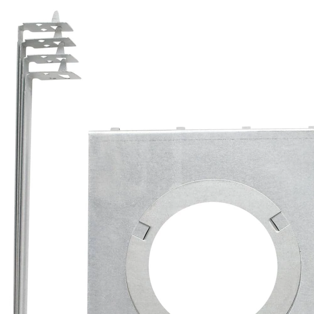 All in One 7 in. New Recessed Construction Mounting Plate with Hanger Bars by Globe Electric 3 All in One 7 in. New Recessed Construction Mounting Plate with Hanger Bars by Globe Electric - Image 3