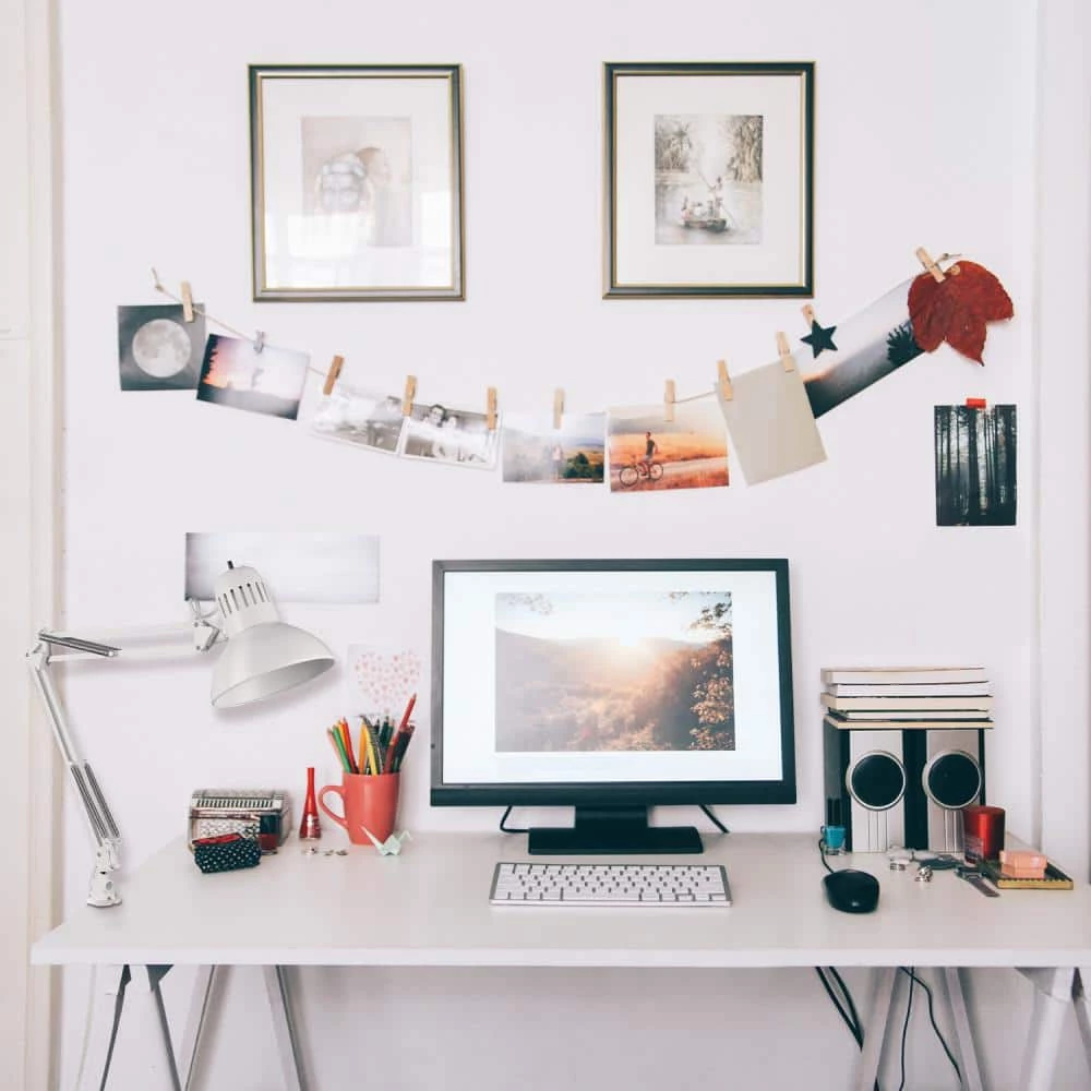 Architect 31.5 in. Glossy White Clamp-On Desk Lamp by Globe Electric 8 Architect 31.5 in. Glossy White Clamp-On Desk Lamp by Globe Electric - Image 8