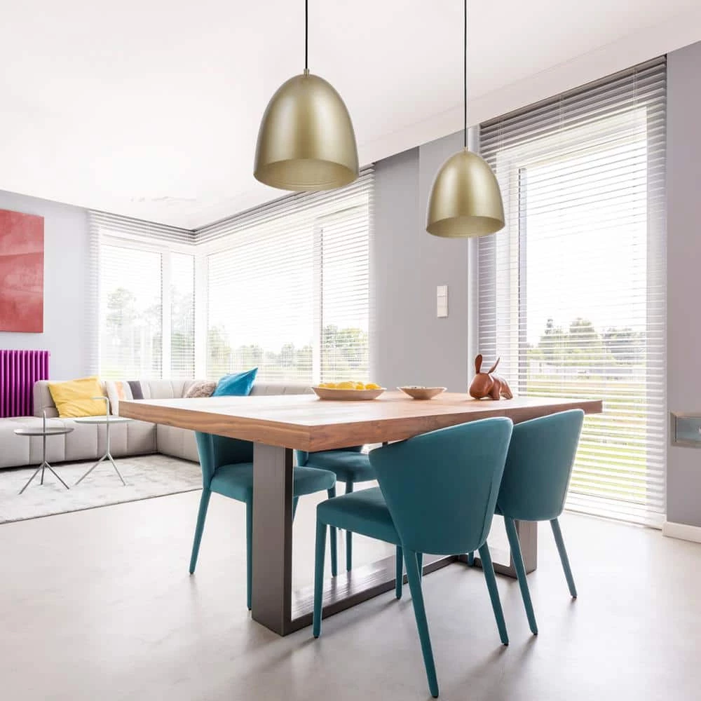 Lowell 1-Light Gold Pendant Light with CEC Title 20 LED Bulb Included by Globe Electric 2 Lowell 1-Light Gold Pendant Light with CEC Title 20 LED Bulb Included by Globe Electric - Image 2