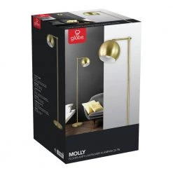 Molly 60 in. Gold Floor Lamp by Globe Electric -Deals Globe Electric Store gold globe electric floor lamps 12915 76 1000