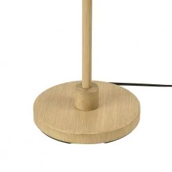 62 in. Light Faux Wood Floor Lamp with Jute Shade, On/Off Rotary Switch on Socket by Globe Electric -Deals Globe Electric Store light faux wood globe electric floor lamps 91002848 1f 1000