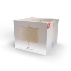 62 in. Light Faux Wood Floor Lamp with Jute Shade, On/Off Rotary Switch on Socket by Globe Electric -Deals Globe Electric Store light faux wood globe electric floor lamps 91002848 76 1000