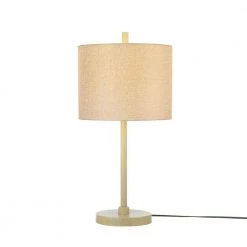 22 in. Light Faux Wood Table Lamp with Jute Shade by Globe Electric -Deals Globe Electric Store light faux wood globe electric table lamps 91002858 44 1000
