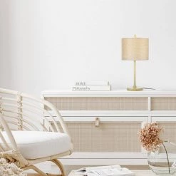 22 in. Light Faux Wood Table Lamp with Jute Shade by Globe Electric -Deals Globe Electric Store light faux wood globe electric table lamps 91002858 c3 1000