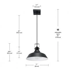 Sutton 1-Light Matte Black Indoor Pendant Lighting with Textured Socket by Globe Electric -Deals Globe Electric Store matte black globe electric chandeliers 44476 76 1000