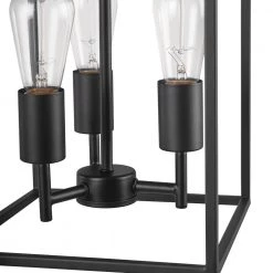 Heath 3-Light Matte Black Convertible Chandelier to Flush Mount Ceiling Light by Globe Electric 13 Heath 3-Light Matte Black Convertible Chandelier to Flush Mount Ceiling Light by Globe Electric -Deals Globe Electric Store matte black globe electric chandeliers 60886 44 1000