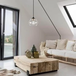 Brown 1-Light Matte Black Plug-In or Hardwire Pendant Lighting with 15 ft. Cord by Globe Electric 14 Brown 1-Light Matte Black Plug-In or Hardwire Pendant Lighting with 15 ft. Cord by Globe Electric -Deals Globe Electric Store matte black globe electric chandeliers 60972 4f 1000