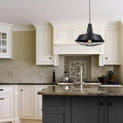 Damon 1-Light Matte Black Pendant by Globe Electric -Deals Globe Electric Store matte black globe electric chandeliers 65812 1f 1000