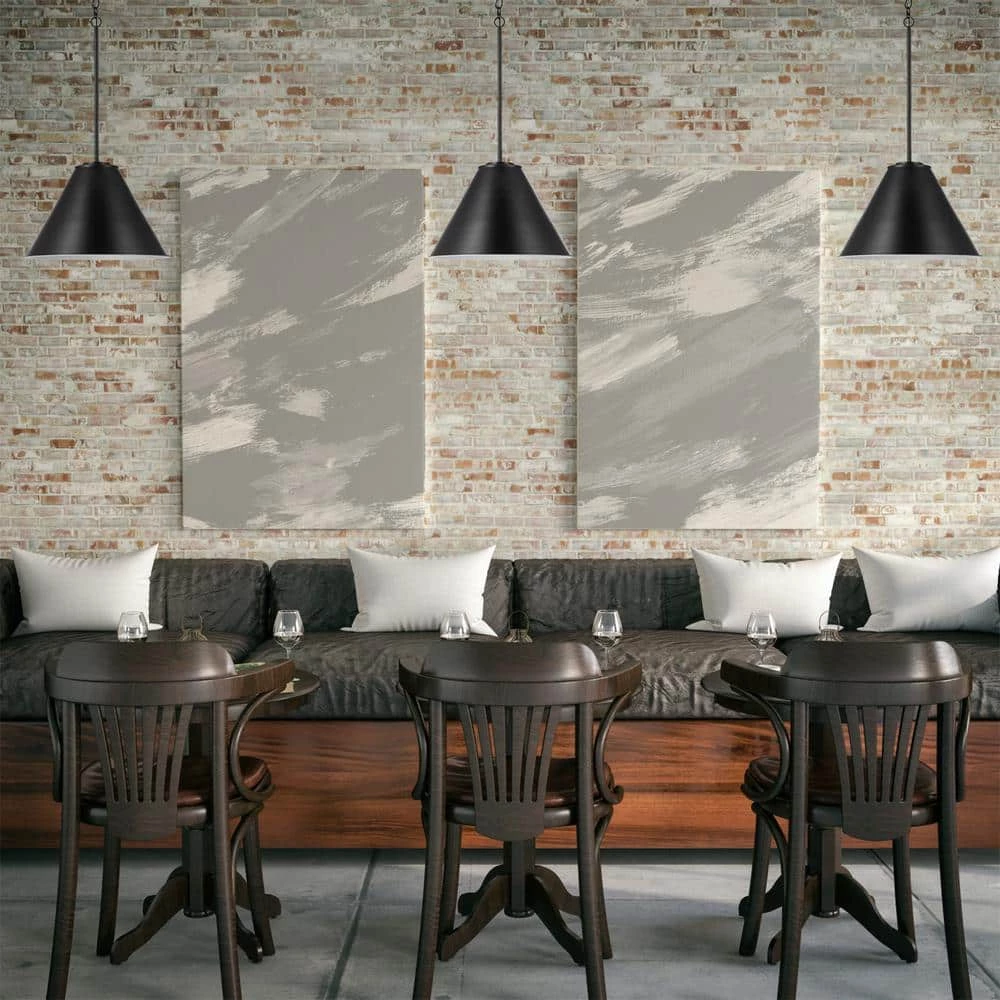 Irvine 1-Light Matte Black Pendant with White Interior and CEC Title 20 LED Bulb Included by Globe Electric 4 Irvine 1-Light Matte Black Pendant with White Interior and CEC Title 20 LED Bulb Included by Globe Electric - Image 4