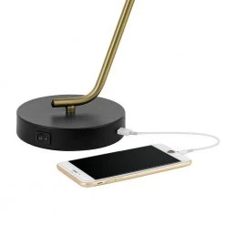 Belmont 17 in. Matte Black Desk Lamp by Globe Electric -Deals Globe Electric Store matte black globe electric desk lamps 52095 c3 1000