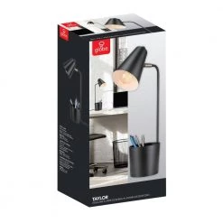 Taylor 18 in. Matte Black Desk Lamp with Organizer by Globe Electric 11 Taylor 18 in. Matte Black Desk Lamp with Organizer by Globe Electric -Deals Globe Electric Store matte black globe electric desk lamps 52872 1d 1000