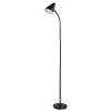 LED for Life 59 in. 1-Light Matte Black Floor Lamp by Globe Electric