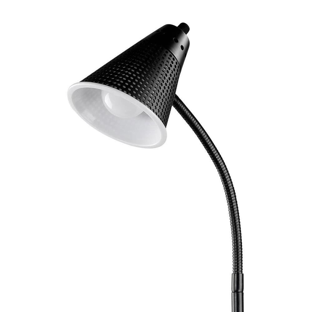 LED for Life 59 in. 1-Light Matte Black Floor Lamp by Globe Electric 3 LED for Life 59 in. 1-Light Matte Black Floor Lamp by Globe Electric - Image 3