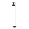 Tristan 65 in. Matte Black Floor Lamp with Pivoting Task Shade and Stepless Rotary Dimmer Switch by Globe Electric