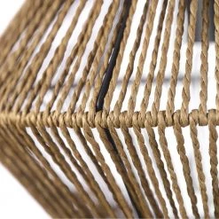 12 in. 1-Light Matte Black Flush Semi-Flush Mount Ceiling Light with Natural Twine Shade by Globe Electric 13 12 in. 1-Light Matte Black Flush Semi-Flush Mount Ceiling Light with Natural Twine Shade by Globe Electric -Deals Globe Electric Store matte black globe electric flush mount lights 91002839 1f 1000