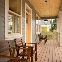 Matthews Matte Black Outdoor/Indoor 1-Light Hanging Pendant with Seeded Glass Shade by Globe Electric 10 Matthews Matte Black Outdoor/Indoor 1-Light Hanging Pendant with Seeded Glass Shade by Globe Electric -Deals Globe Electric Store matte black globe electric outdoor pendant lights 44334 1f 1000