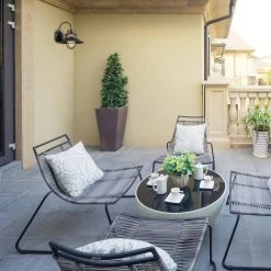 Liam 1-Light Matte Black Outdoor Wall Lantern Sconce by Globe Electric -Deals Globe Electric Store matte black globe electric outdoor sconces 44233 44 1000