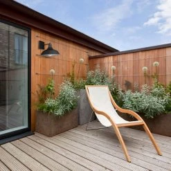 Sutton 1-Light Matte Black Outdoor Wall Sconce by Globe Electric -Deals Globe Electric Store matte black globe electric outdoor sconces 44569 1f 1000