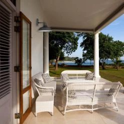 Sutton 1-Light Matte Black Outdoor Wall Sconce by Globe Electric -Deals Globe Electric Store matte black globe electric outdoor sconces 44569 44 1000