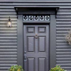 1-Light Matte Black Outdoor Indoor Wall Lantern Sconce with Clear Seeded Glass Shade, Vintage Incandescent Bulb Included by Globe Electric 13 1-Light Matte Black Outdoor Indoor Wall Lantern Sconce with Clear Seeded Glass Shade, Vintage Incandescent Bulb Included by Globe Electric -Deals Globe Electric Store matte black globe electric outdoor sconces 44623 31 1000