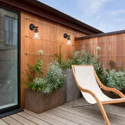 Parker 1-Light Matte Black Outdoor Indoor Wall Lantern Sconce with Clear Glass Shade, Vintage Incandescent Bulb Included by Globe Electric -Deals Globe Electric Store matte black globe electric outdoor sconces 44633 31 1000