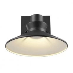 Harris 1-Light Matte Black LED Integrated Outdoor/Indoor Barn Light Wall Sconce by Globe Electric 20 Harris 1-Light Matte Black LED Integrated Outdoor/Indoor Barn Light Wall Sconce by Globe Electric -Deals Globe Electric Store matte black globe electric outdoor sconces 44686 d4 1000