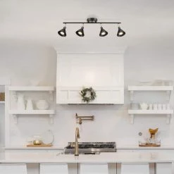 Tristan 2.17 ft. 4-Light Matte Black Linear Track Lighting Kit by Globe Electric 14 Tristan 2.17 ft. 4-Light Matte Black Linear Track Lighting Kit by Globe Electric -Deals Globe Electric Store matte black globe electric track lighting kits 57228 c3 1000