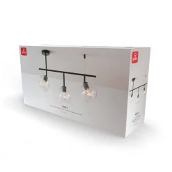 2.3 ft. 3-Light Matte Black Fixed Track Lighting Kit by Globe Electric 16 2.3 ft. 3-Light Matte Black Fixed Track Lighting Kit by Globe Electric -Deals Globe Electric Store matte black globe electric track lighting kits 91002804 76 1000