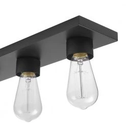 Alden 27.97 in. 5-Light Matte Black Vanity Light by Globe Electric -Deals Globe Electric Store matte black globe electric vanity lighting 91002198 1f 1000