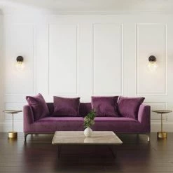 Brown 1-Light Matte Black and Gold Plug-In or Hardwire Wall Sconce with 6 ft. Cord by Globe Electric -Deals Globe Electric Store matte black globe electric wall sconces 51794 c3 1000