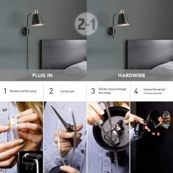 Deals Globe Electric Store -Deals Globe Electric Store matte black globe electric wall sconces 51799 e1 1000