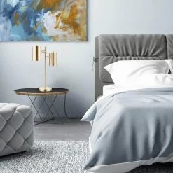 Pratt 20 in. 2-Light Matte Brass Desk Lamp with Rotary Switch on Shades by Globe Electric -Deals Globe Electric Store matte brass globe electric desk lamps 52913 31 1000