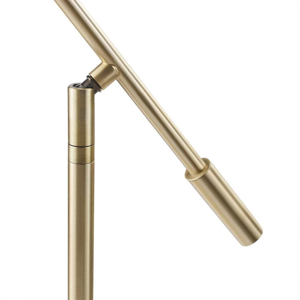 Aristocrat 16 in. Matte Brass LED Integrated Desk Lamp with 2.1A USB Port by Globe Electric 6 Aristocrat 16 in. Matte Brass LED Integrated Desk Lamp with 2.1A USB Port by Globe Electric - Image 6