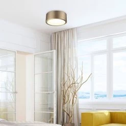 Edinburg 10.2 in. Matte Brass LED Integrated Flush Mount with Frosted Glass Shade by Globe Electric 21 Edinburg 10.2 in. Matte Brass LED Integrated Flush Mount with Frosted Glass Shade by Globe Electric -Deals Globe Electric Store matte brass globe electric flush mount lights 60979 31 1000