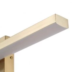 Jensen 24 in. 2-Light Matte Brass LED Integrated Vanity Light with Frosted Diffuser by Globe Electric -Deals Globe Electric Store matte brass globe electric vanity lighting 91002194 1f 1000