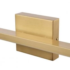 Jensen 24 in. 2-Light Matte Brass LED Integrated Vanity Light with Frosted Diffuser by Globe Electric -Deals Globe Electric Store matte brass globe electric vanity lighting 91002194 4f 1000