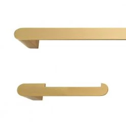 20 in. 3-Light Matte Brass Vanity Light with All-in-One 4-Piece Bathroom Accessory Set by Globe Electric -Deals Globe Electric Store matte brass globe electric vanity lighting 91002821 1f 1000