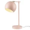 Hannah 18 in. Matte Pink Desk Lamp with Brass Accent by Globe Electric