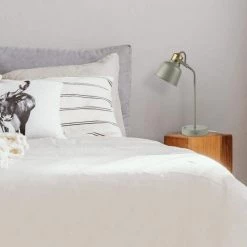 Dakota 18 in. Matte Sage Green Desk Lamp with Matte Brass Accents and 2.1A USB Port by Globe Electric 19 Dakota 18 in. Matte Sage Green Desk Lamp with Matte Brass Accents and 2.1A USB Port by Globe Electric -Deals Globe Electric Store matte sage green globe electric desk lamps 91000110 31 1000