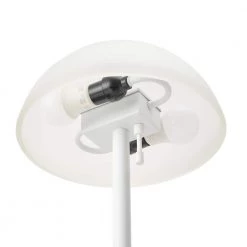 65 in. 2-Light Matte White Floor Lamp Dixon with Frosted Glass Shade and Vertical Pull-Chain Stepless Dimmer Switch by Globe Electric -Deals Globe Electric Store matte white globe electric floor lamps 67526 c3 1000