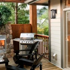 Clarence 1-Light Oil Rubbed Bronze Outdoor Indoor Wall Lantern Sconce with Clear Glass Shade and Bulb Included by Globe Electric 8 Clarence 1-Light Oil Rubbed Bronze Outdoor Indoor Wall Lantern Sconce with Clear Glass Shade and Bulb Included by Globe Electric -Deals Globe Electric Store oil rubbed bronze globe electric outdoor sconces 44060 c3 1000