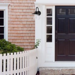 Nate 1-Light Oil Rubbed Bronze Outdoor Indoor Wall Lantern Sconce with Seeded Glass Shade by Globe Electric -Deals Globe Electric Store oil rubbed bronze globe electric outdoor sconces 44679 1f 1000