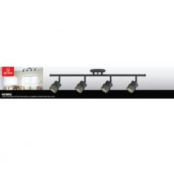 Norris 4-Light Oil Rubbed Bronze Adjustable Track Lighting Kit by Globe Electric -Deals Globe Electric Store oil rubbed bronze globe electric track lighting kits 59063 76 1000