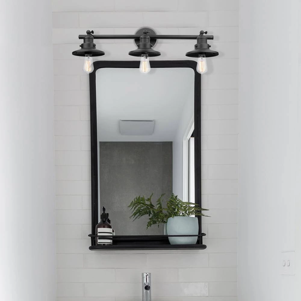 Beaufort 3-Light Oil Rubbed Bronze Sconce by Globe Electric 5 Beaufort 3-Light Oil Rubbed Bronze Sconce by Globe Electric - Image 5