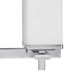 Finn 3-Light Chrome All-In-One Bath Light Vanity (5-Piece) by Globe Electric -Deals Globe Electric Store polished chrome globe electric vanity lighting 59221 4f 1000