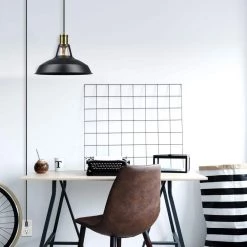 Robin 1-Light Satin Black Pendant by Globe Electric 11 Robin 1-Light Satin Black Pendant by Globe Electric -Deals Globe Electric Store satin black globe electric chandeliers 65712 1f 1000