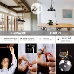 Robin 1-Light Satin Black Pendant by Globe Electric 13 Robin 1-Light Satin Black Pendant by Globe Electric -Deals Globe Electric Store satin black globe electric chandeliers 65712 76 1000